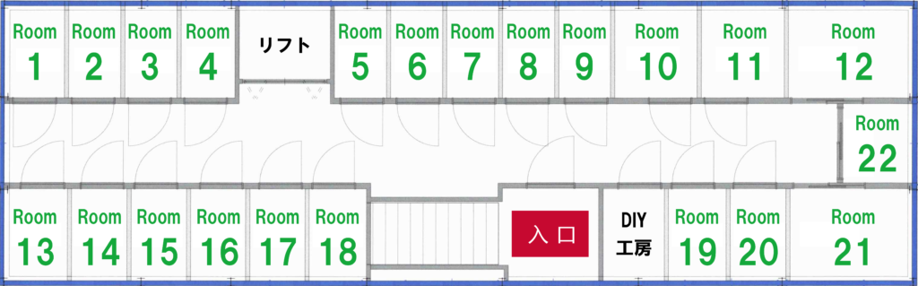 トランクボックス住吉見取り図